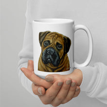 Load image into Gallery viewer, Bull Mastiff Mug, Dog Coffee Mug, 15oz Bull Mastiff Dog Mug
