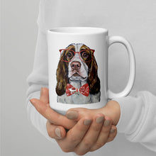 Load image into Gallery viewer, Dog Mug &#39;Springer Spaniel&#39;, Christmas Coffee Mug, 15oz Dog Mug
