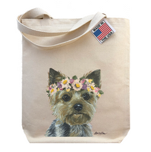 Load image into Gallery viewer, Yorkie Tote Bag, Dog Tote Bag
